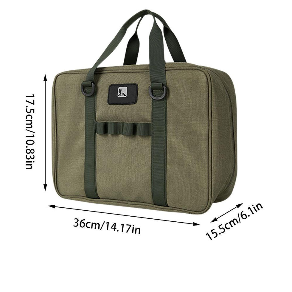 Thumbnail: Portable Outdoor Camping Utensil Bag Waterproof For BBQ Camping Cookware 