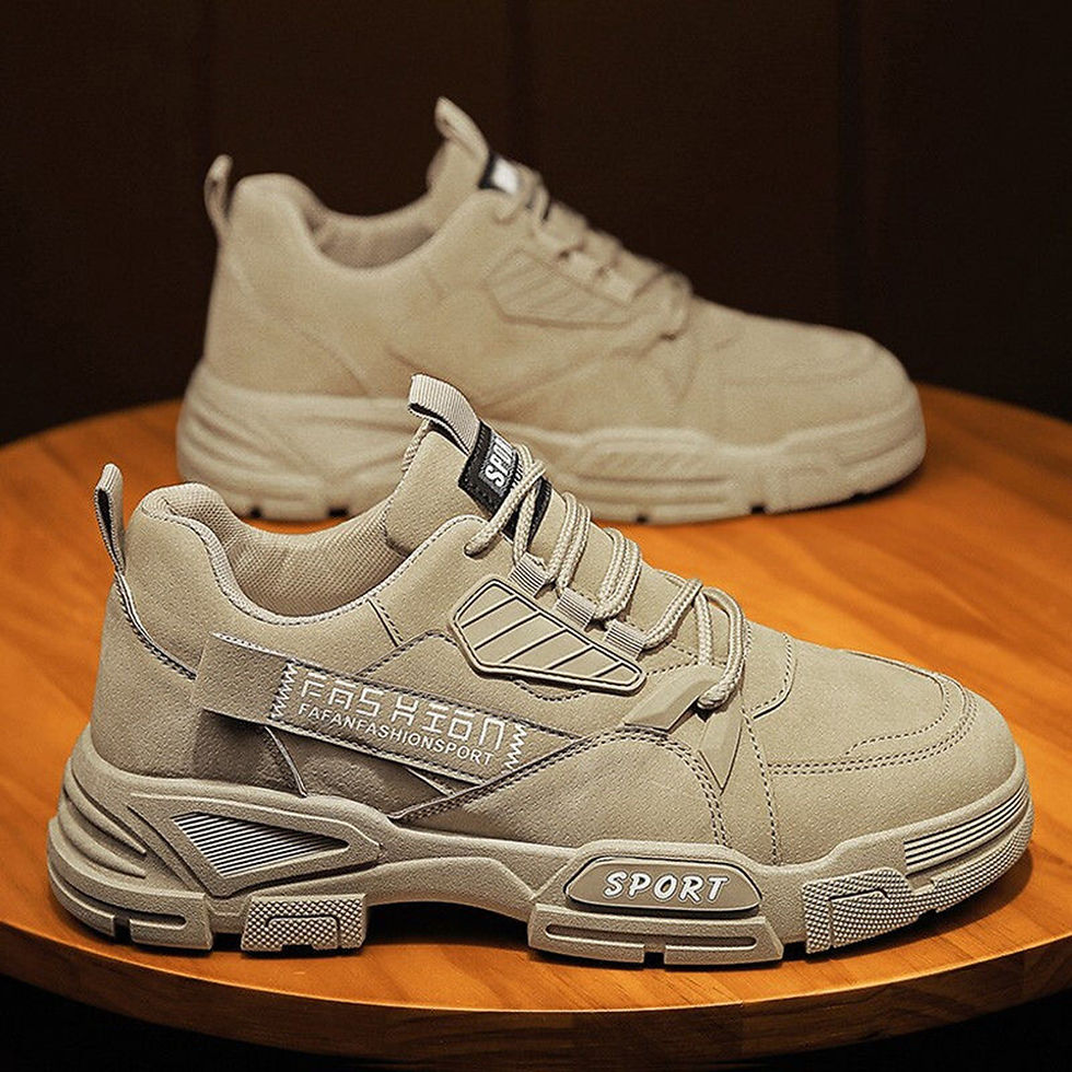 Thumbnail: Men`s Waterproof Casual Sneakers Lace Up for Spring Autumn