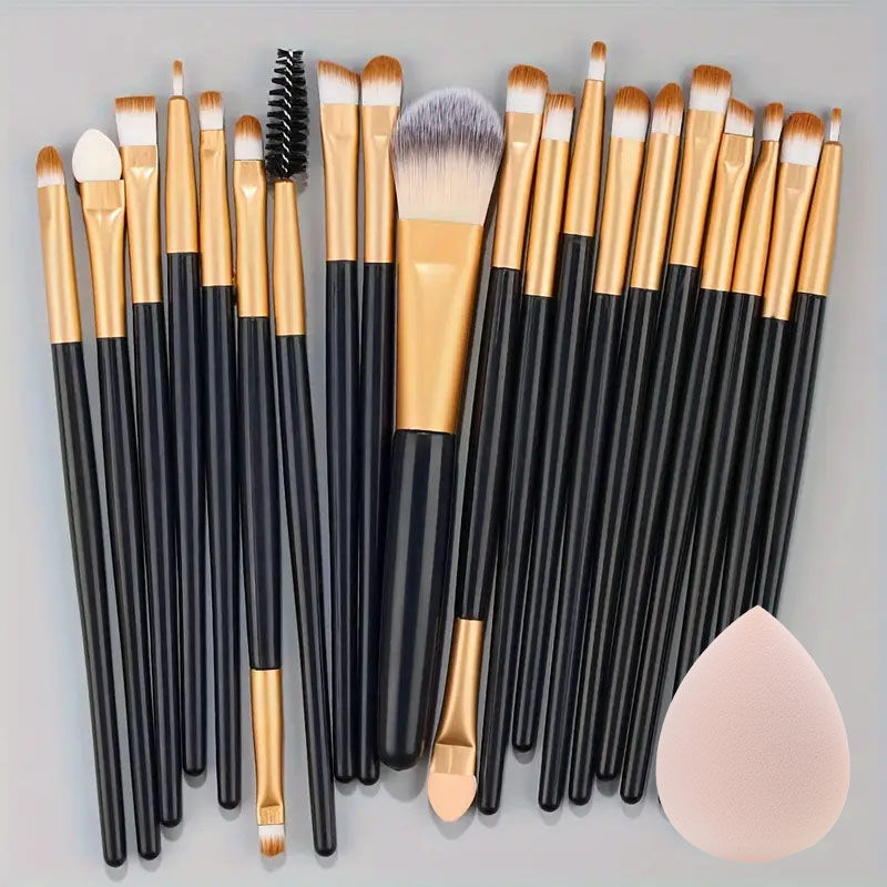 Thumbnail: 20Pcs Soft Makeup Brushes Set for cosmetics Foundation 