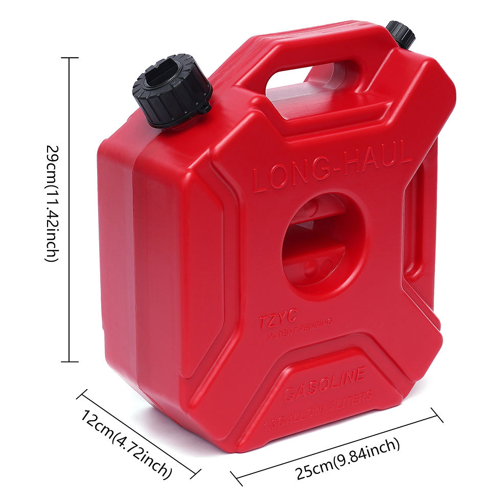 Thumbnail: 1.3 Gal/5L Portable Fuel Tank Container 