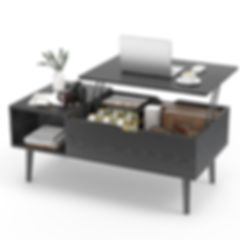  Lift Top Coffee Tables  With Adjustable Storage Shelf Easy To Lift Or Lower