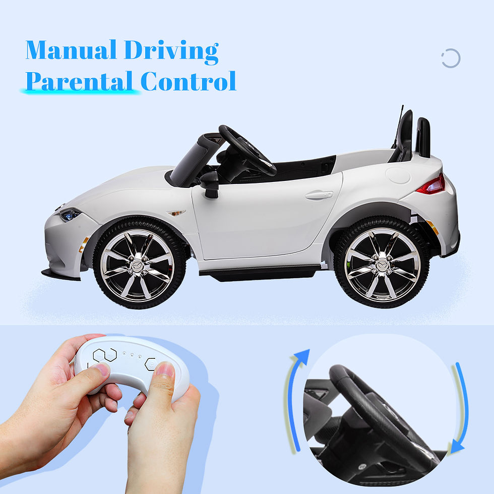 Thumbnail: 12V Kids Ride on Car Power Wheels Battery Car Toys with Remote Control