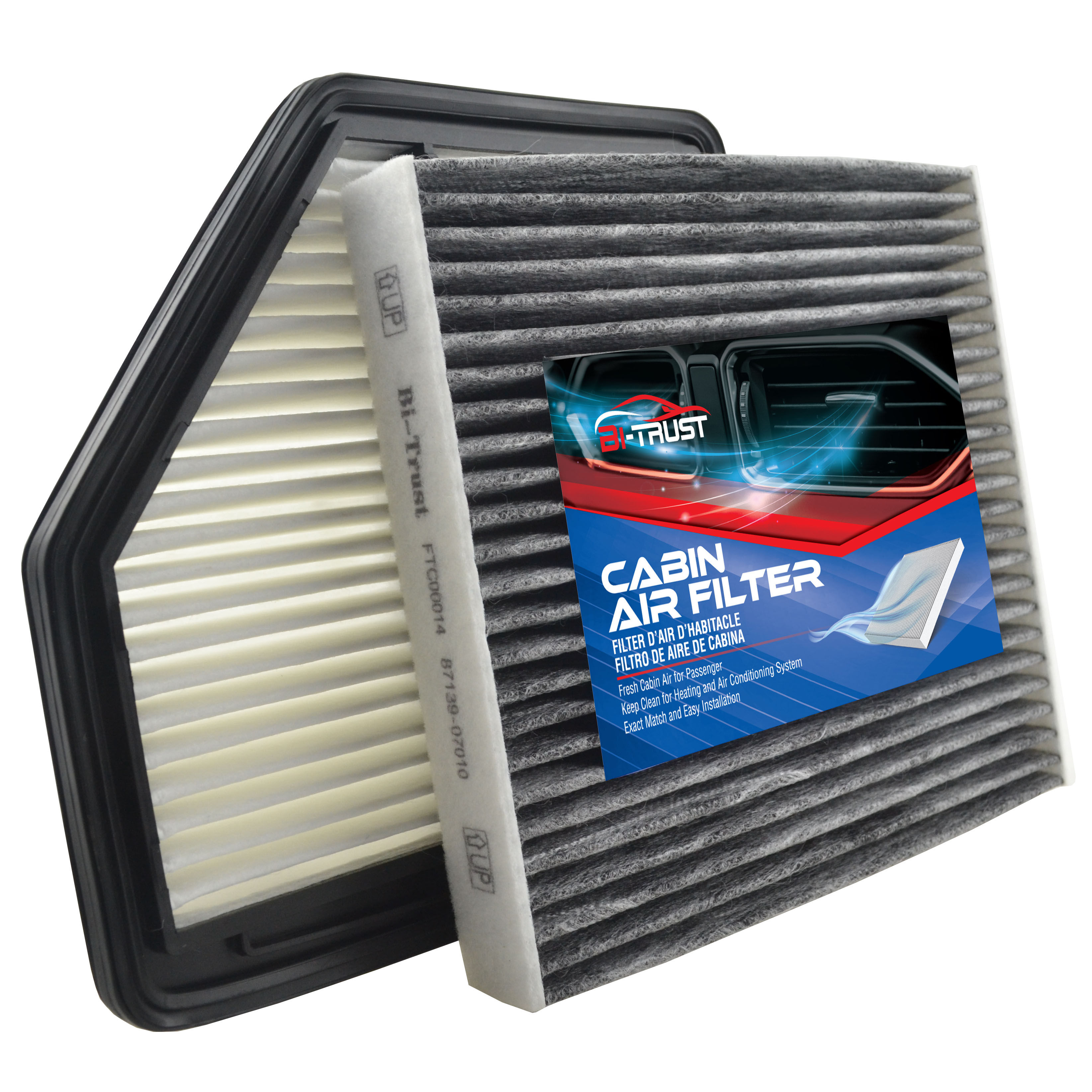 Bi-Trust Combo Set Engine & Cabin Air Filter for Honda HR-V 1.8L 2016-2018