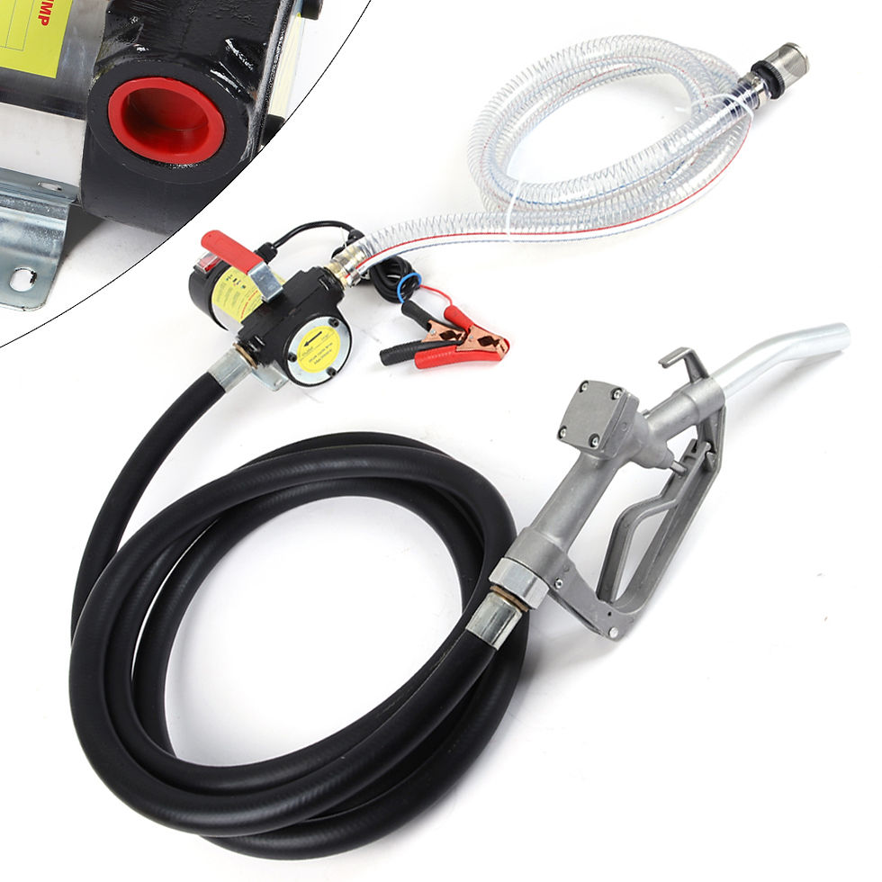 Thumbnail: 12V DC 45L/min 175W Fuel Transfer Pump 