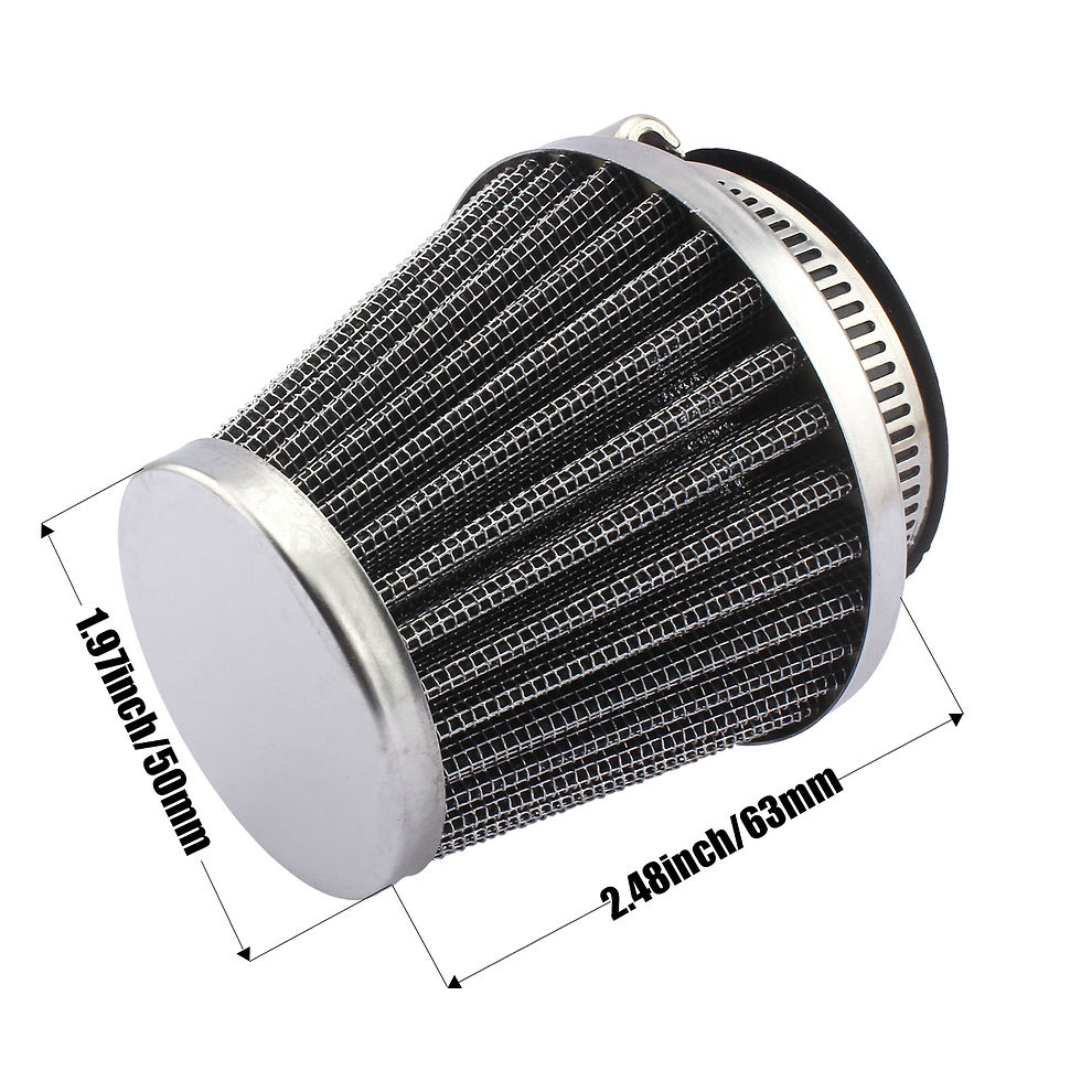 Thumbnail: 2Pcs Air Filter Motorcycle ATV Scooter Quad Go Kart Moped Suzuki