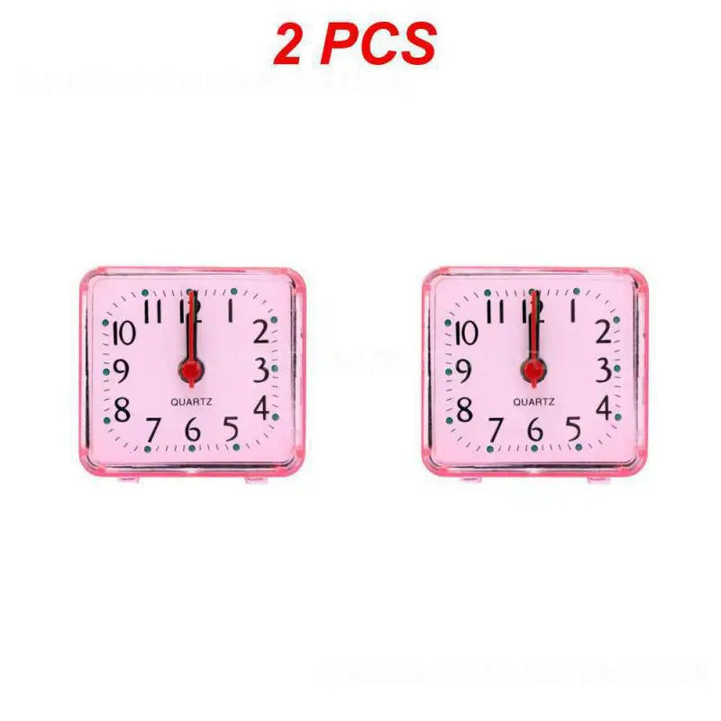 Thumbnail: Electric Alarm Clocks Portable Square Quartz Beep Clock