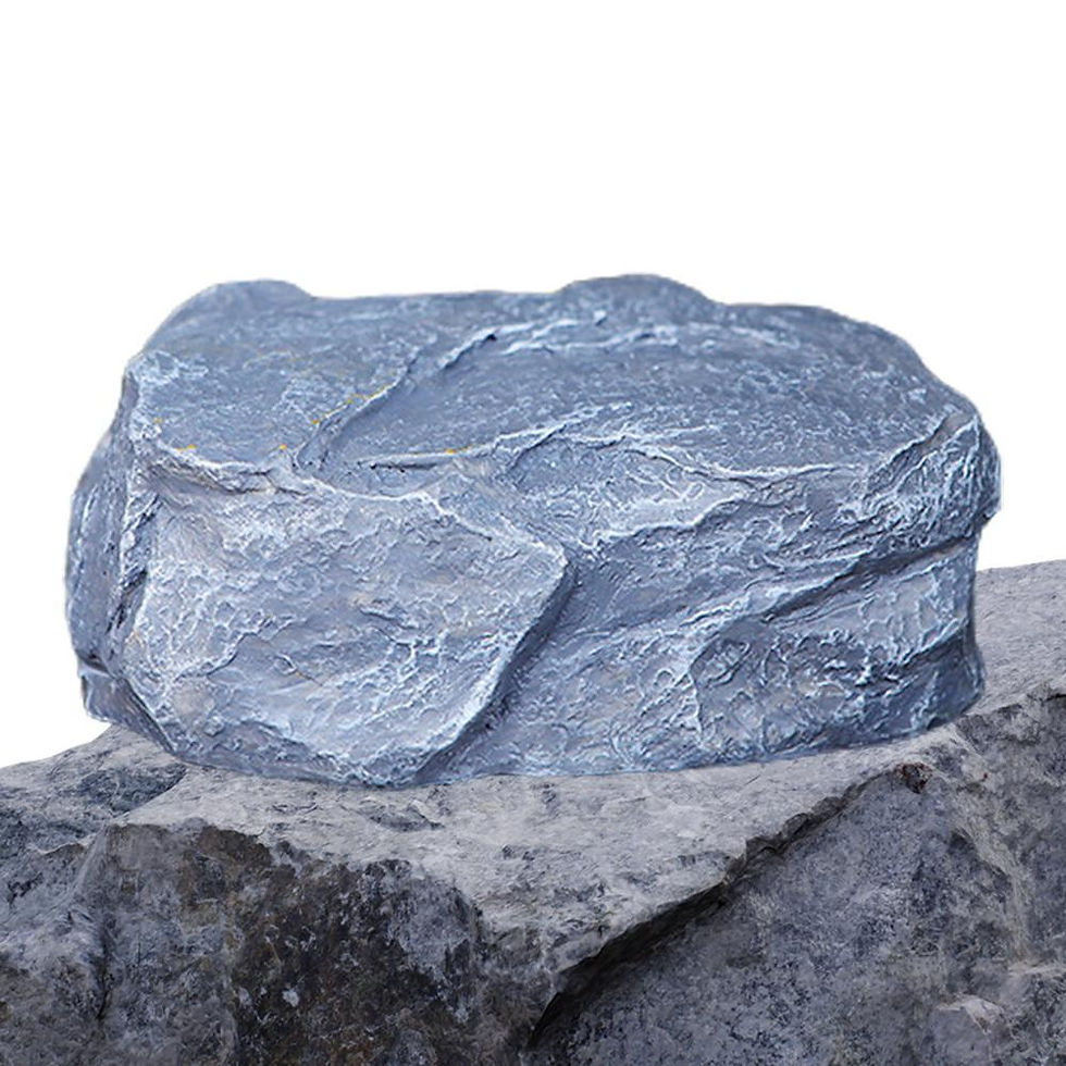 Thumbnail: Concealed Key Fake Rock Stone For Key Storage Spacious Interior 