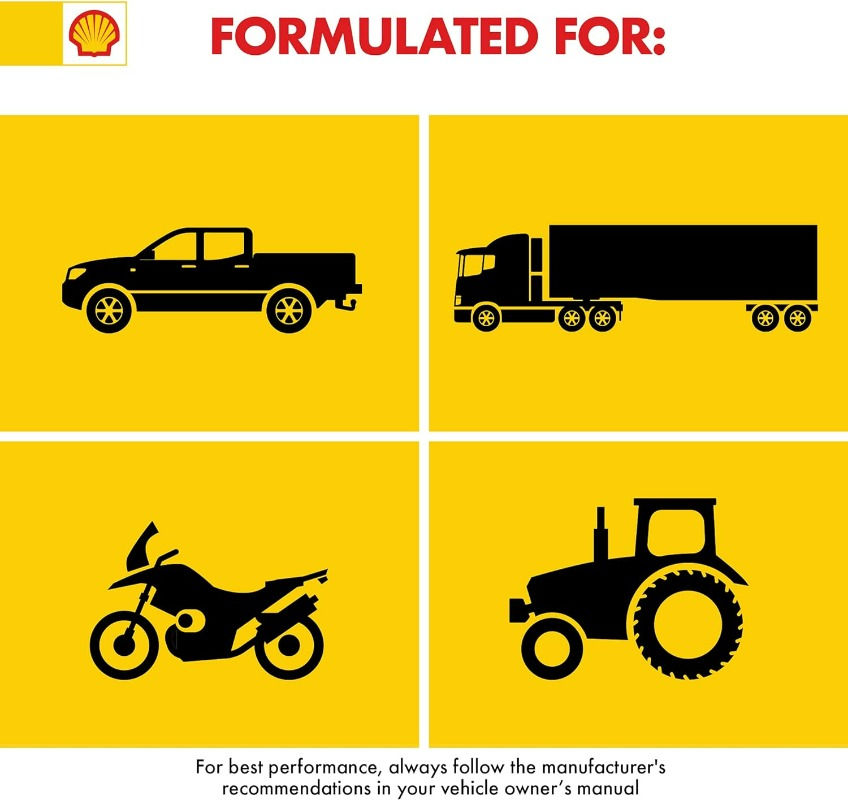 Thumbnail: Shell Rotella T6 Full Synthetic 15W-40 Diesel Engine Oil (1-Gallon, Case of 3)