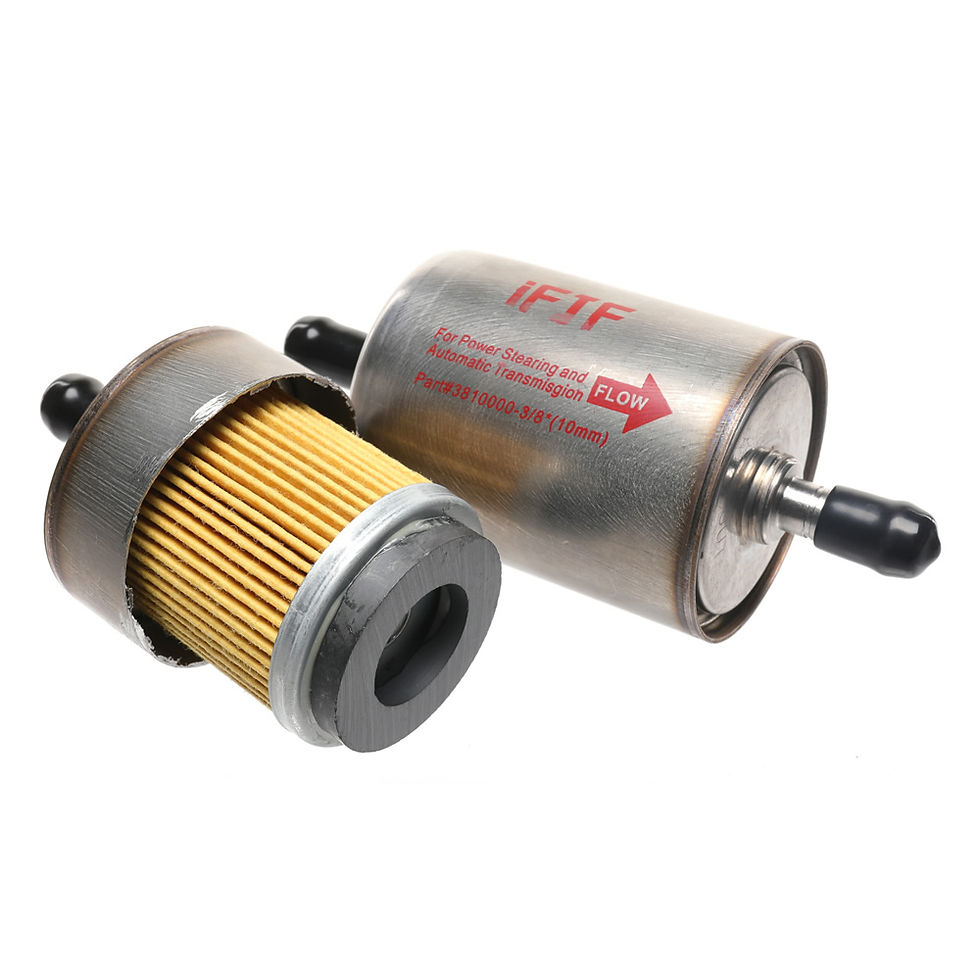 Thumbnail: 3/8" Magnetic Inline Automatic Transmission Filter Replaces71200 