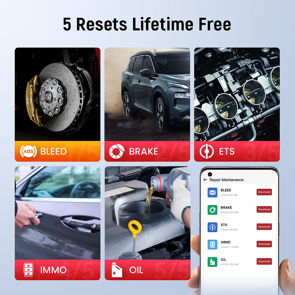 Thumbnail: THINKCAR BD6 Bluetooth Auto OBD2 Scanner Full System