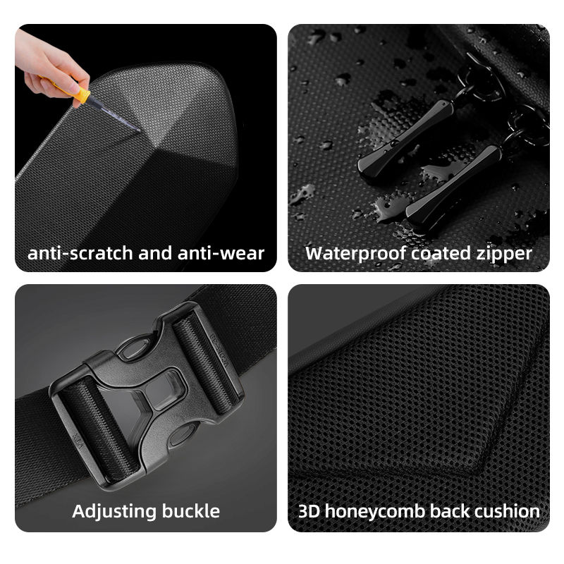 Thumbnail: Fenruien Men's Fashion Crossbody Bag Outdoor Sports Chest Bags