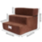 Thumbnail:  Pet 3 Steps Stairs For Small Dog Cat Pet Ramp Ladder Anti-slip