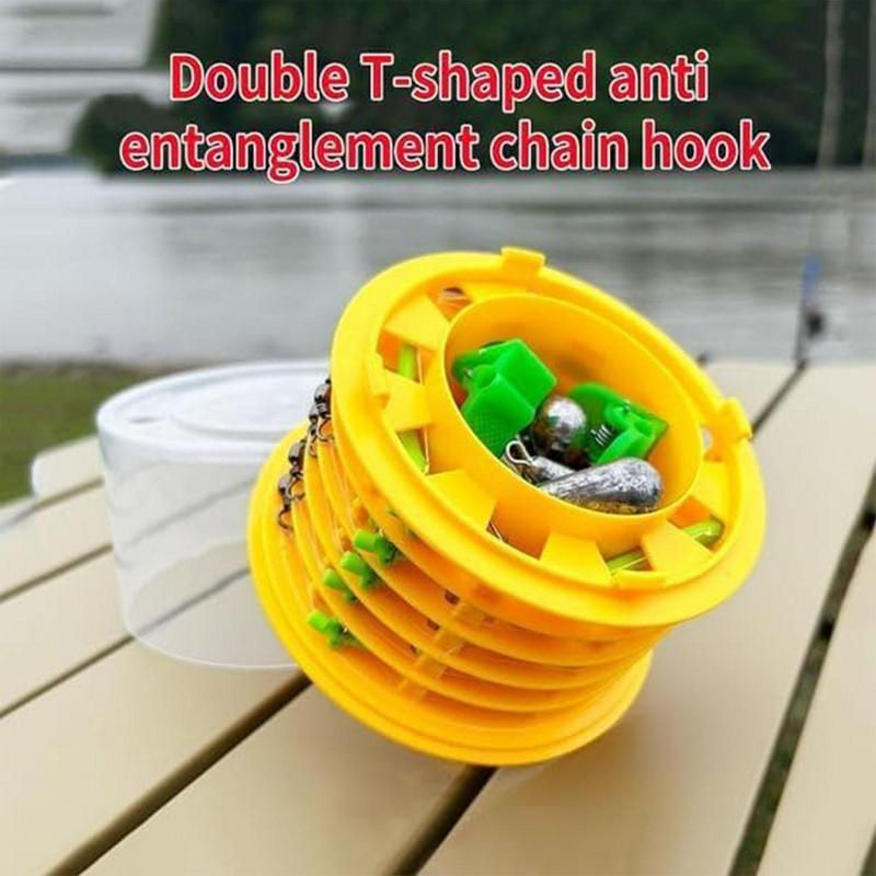 Thumbnail:  Fishing Hooks With Organizer Fishing Leader Holder Anti-Tangling 