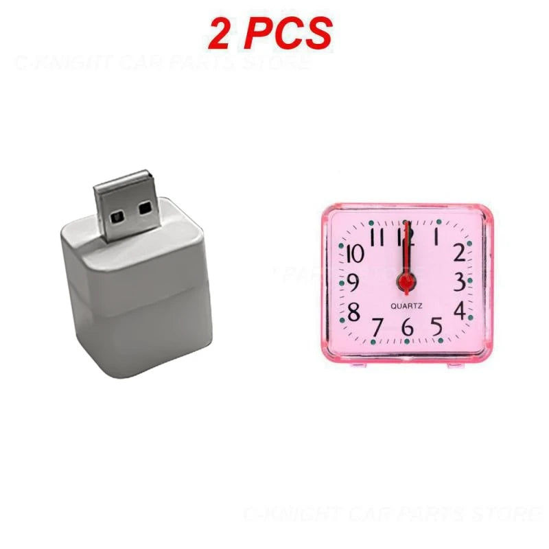 Thumbnail: Electric Alarm Clocks Portable Square Quartz Beep Clock