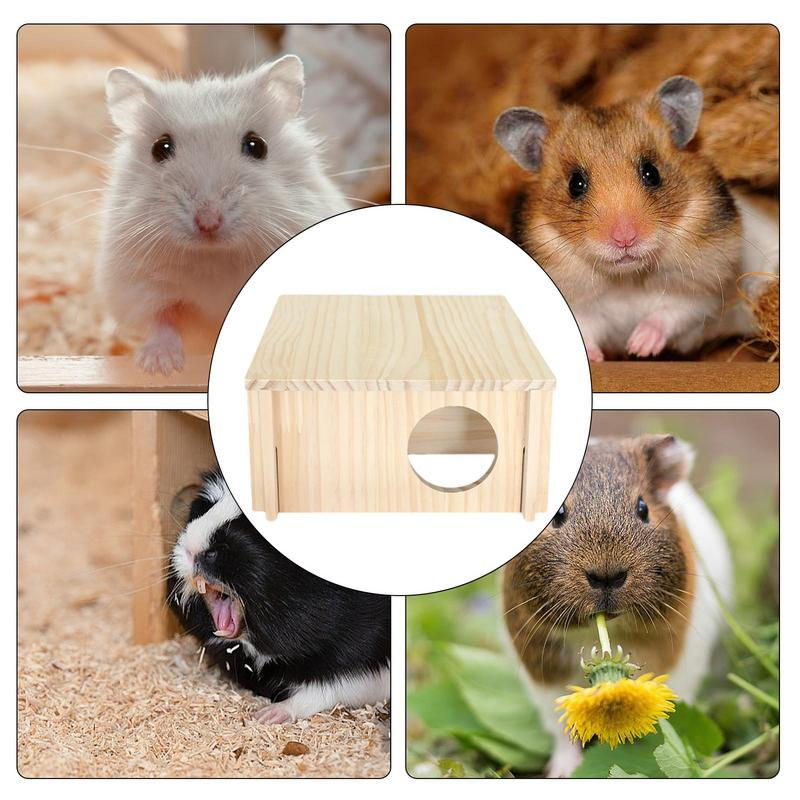 Thumbnail: Hamster Tunnel Square 2-Chamber Hamster Habitats For Hamster Gerbils