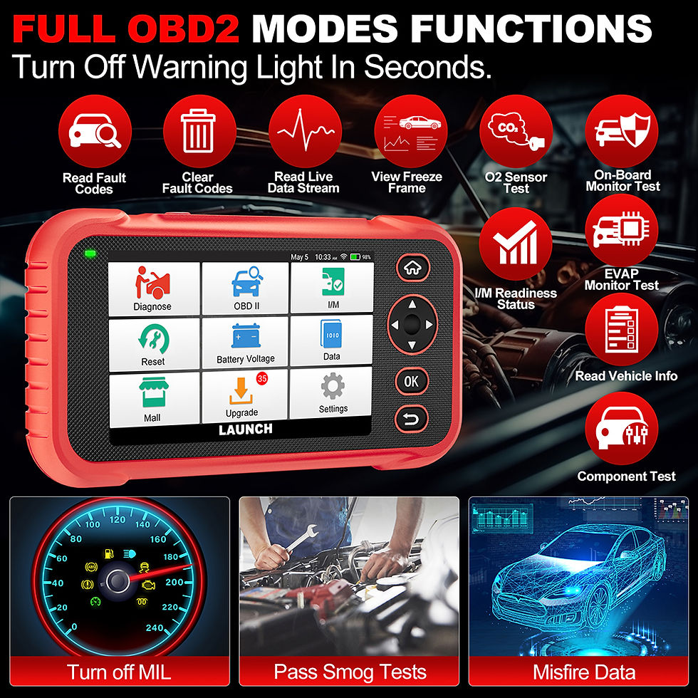 Thumbnail: LAUNCH X431 CRP129E PLUS Car Diagnostic Tools Full Systems