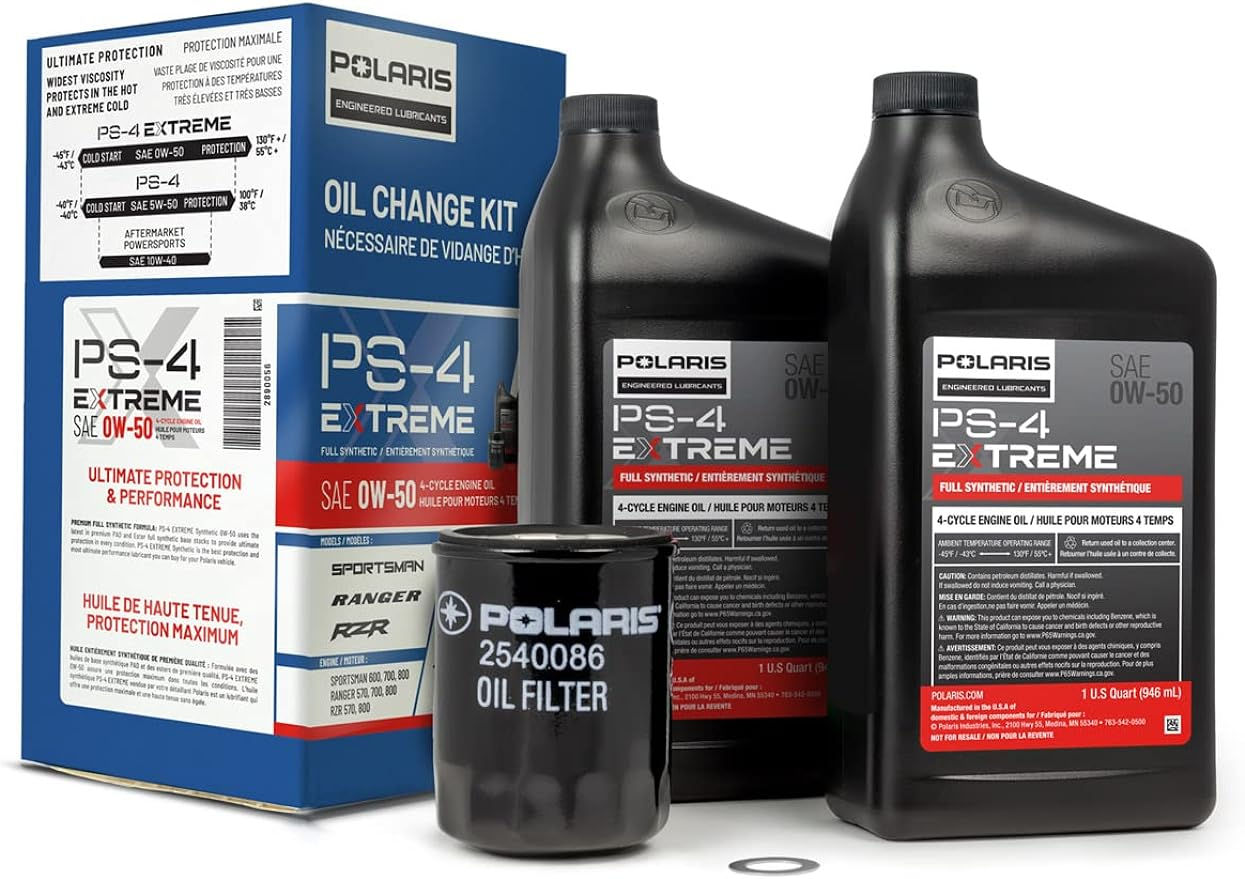Oil Change Kit for Specific RANGER RZR Sportsman ACE 570 Models