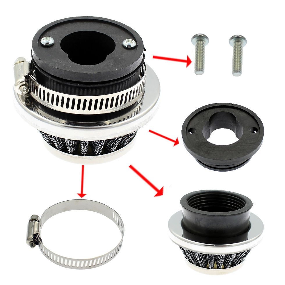 Thumbnail:  Air filter Motorcycle ATV Scooter Go Kart Moped Pit Dirt Mini Pocket Bike