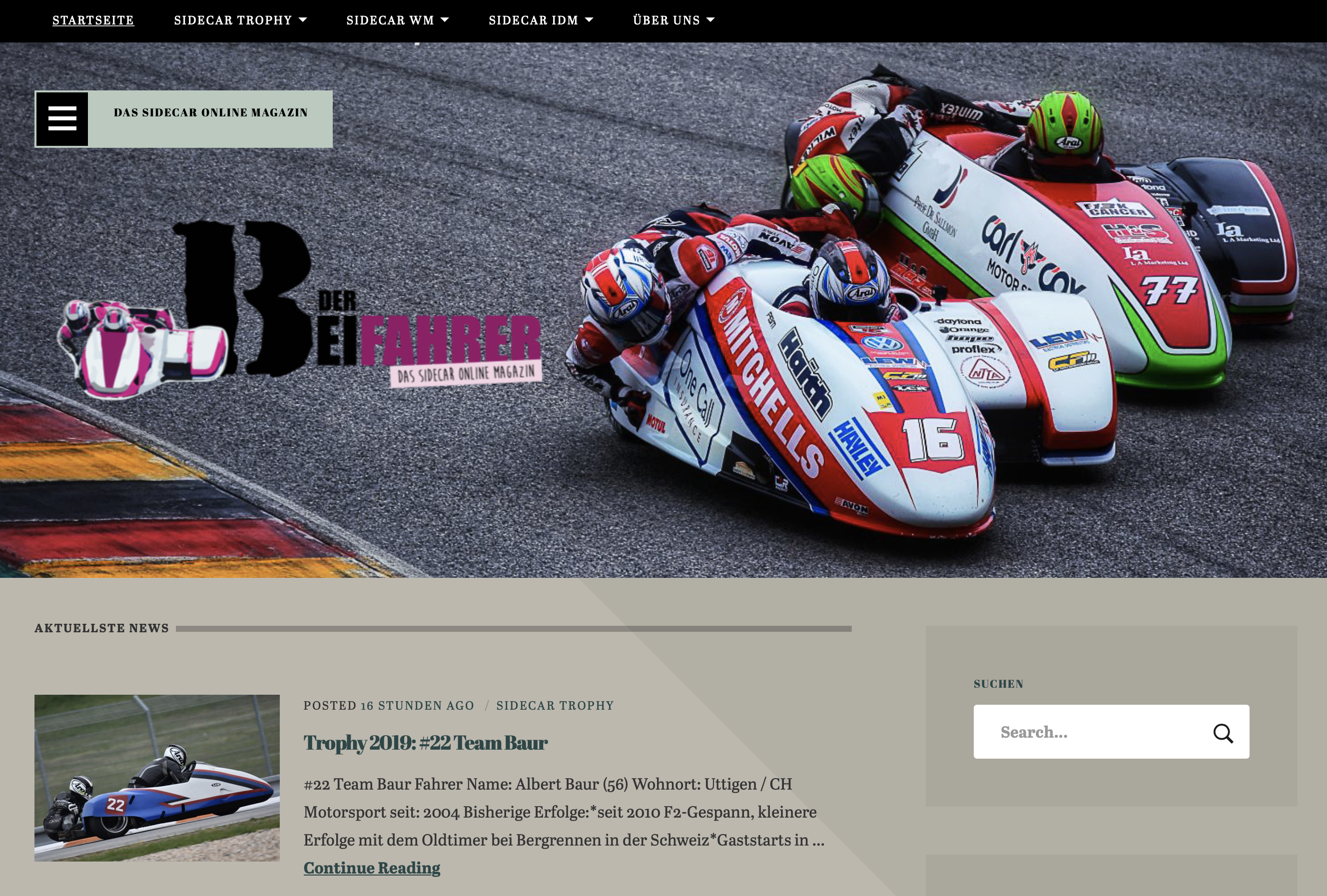 Der Beifahrer - Das Sidecar Magazin