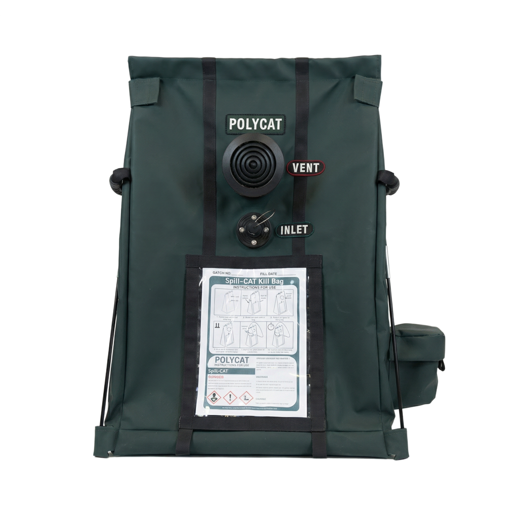 Spill-CAT Kill Bag containment system for field neutralisation of chemical agents