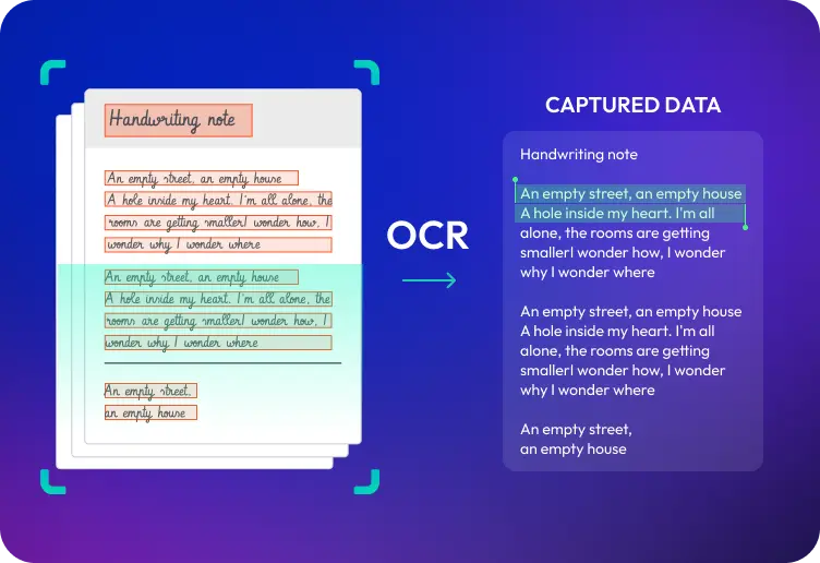 Quickly extract substantial amounts of text from images, supporting 40 languages including English, Chinese, Japanese, Korean