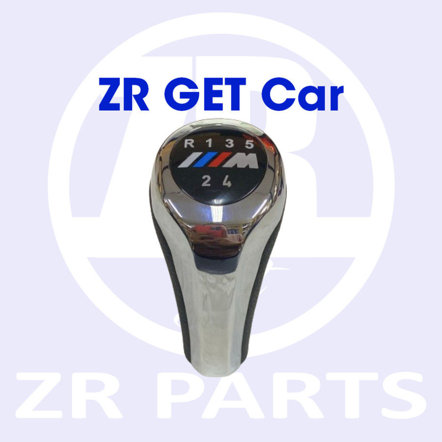Thumbnail: Shift Knob Geer Manual 5 Speed BMW E92 E91 E60 E46 E39 E36 M3 M5 Chrome