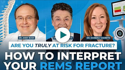 Video on interpreting a REMS bone density report