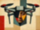 drone with human face in dystopian world