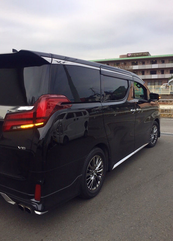 30アルファード 後期 テイン車高調、ブレンボキット取付作業