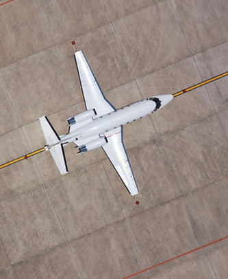 3D model of high-performance aircraft. 3D aerial model of construction site