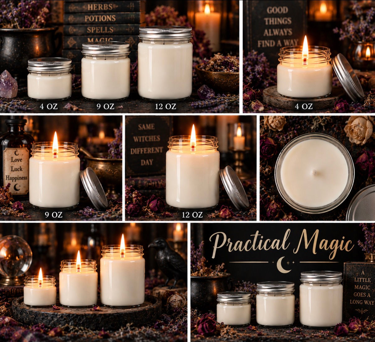 Practical Magic Candle