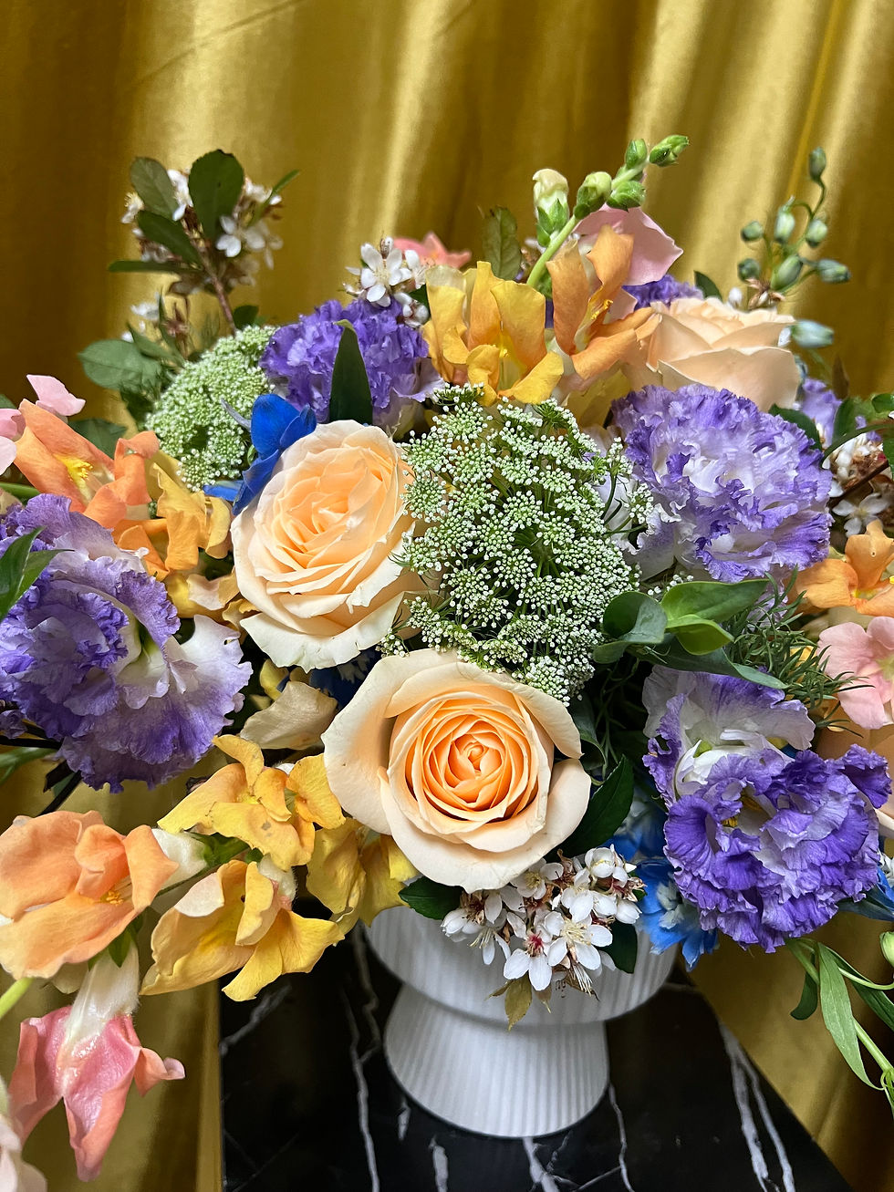 縮圖：「金燦綻放．春日序曲」｜Potted Flowers