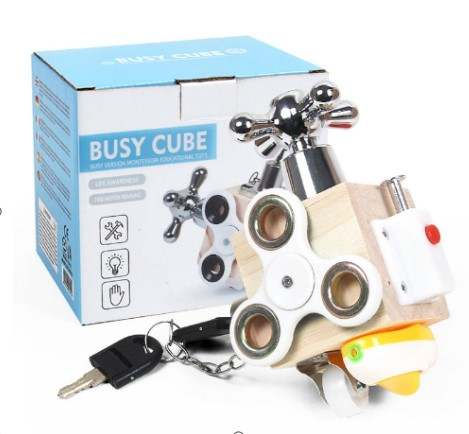 Busy Block Fidget Tool