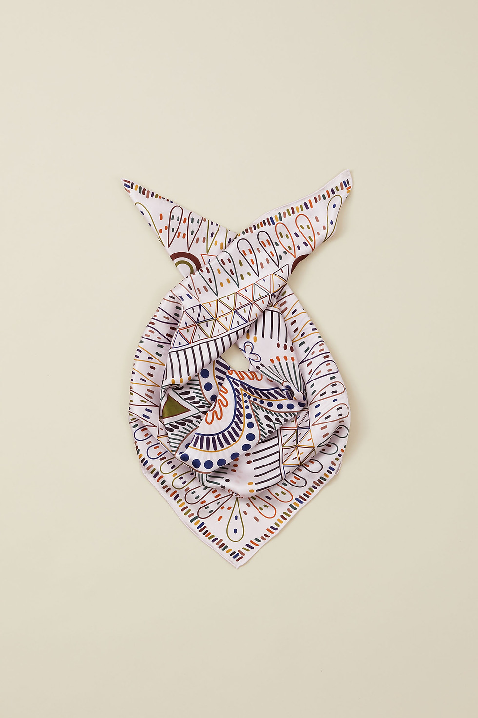 Kalpanik Kediyu printed silk scarf