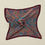 Thumbnail: Indra printed silk scarf by kalpanik