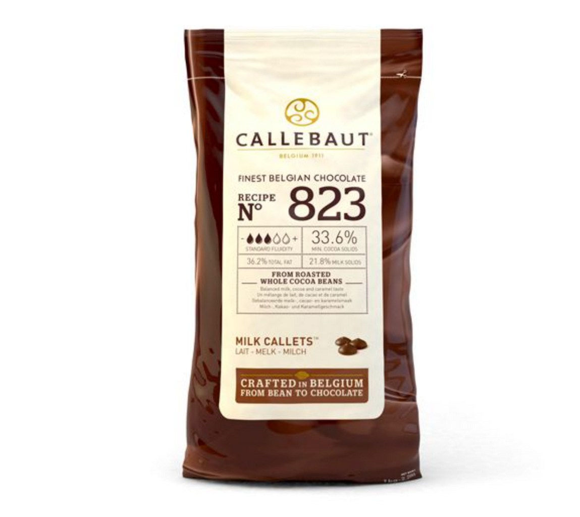 Callebaut Milk Chocolate Callets Recipe 823 – 33.6% Cocoa – 1kg