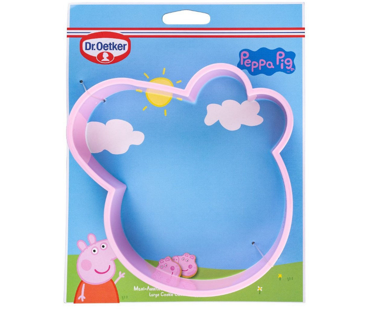 Dr. Oetker Peppa Pig Large Cookie Cutter 16.5cm
