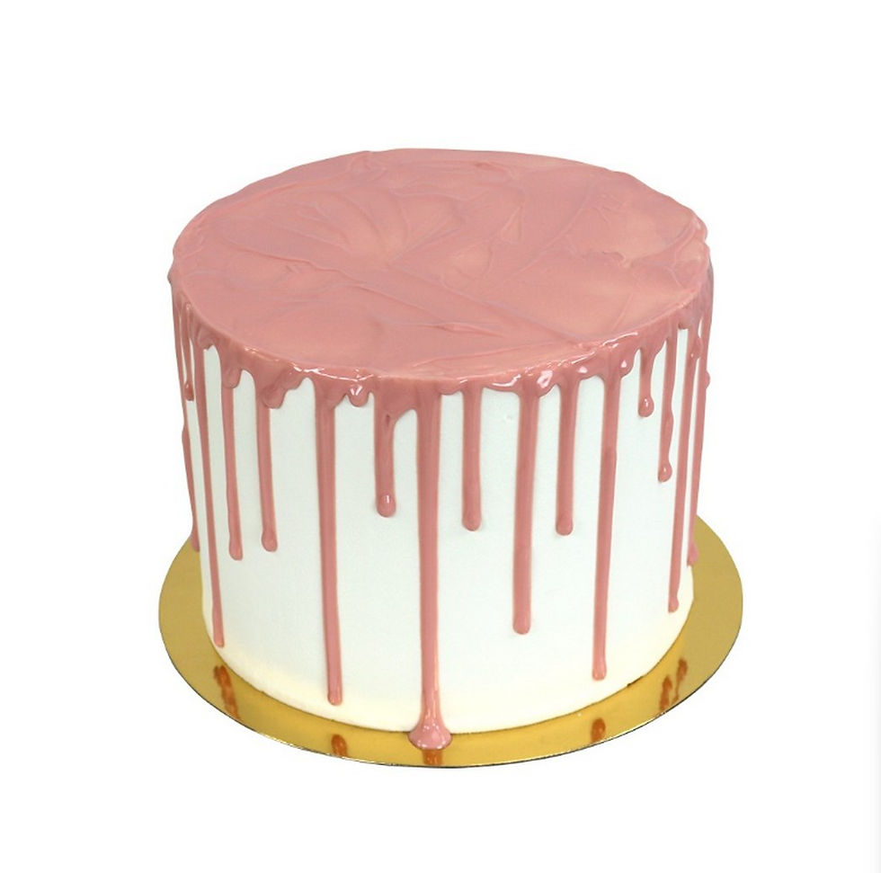 Thumbnail: PME Luxury Cake Drip – Pink Chocolate Flavour 150g