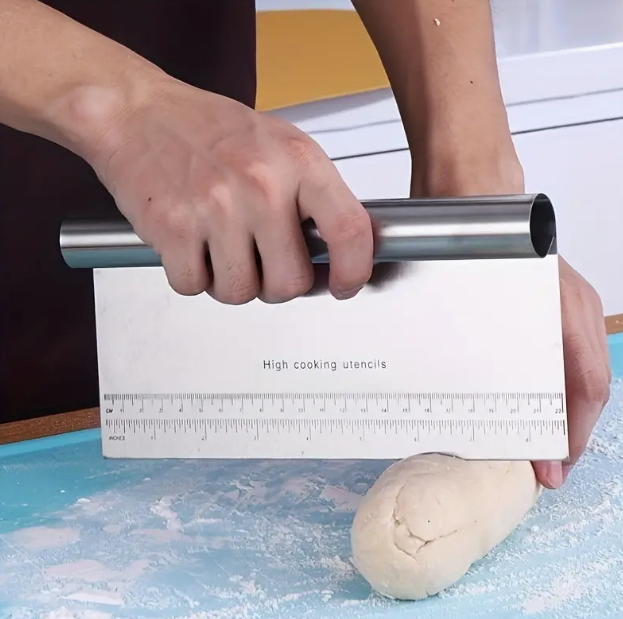 Thumbnail: Stainless Steel Dough Scraper – 22cm