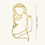 Thumbnail: Pregnant Lady Acrylic Cake Topper