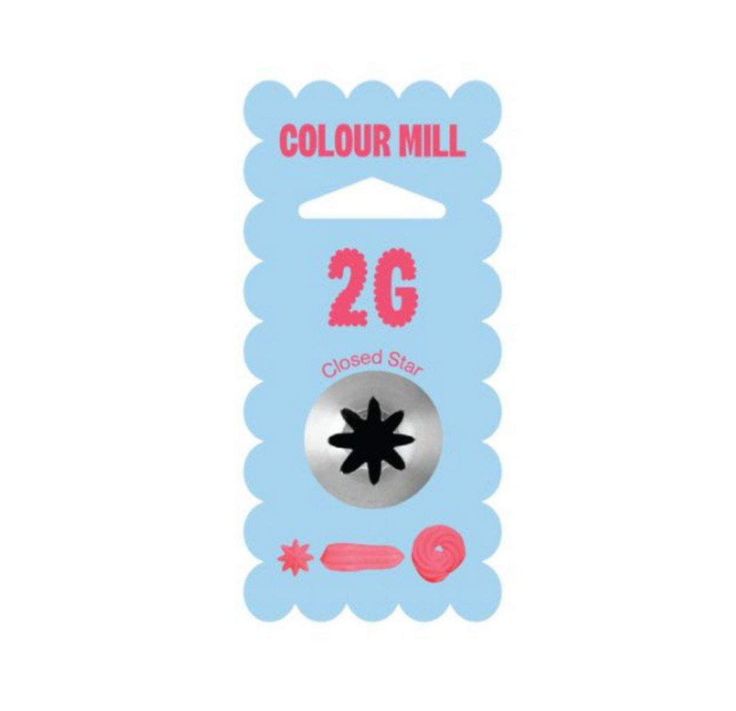 Colour Mill Piping Tip 2G – Closed Star