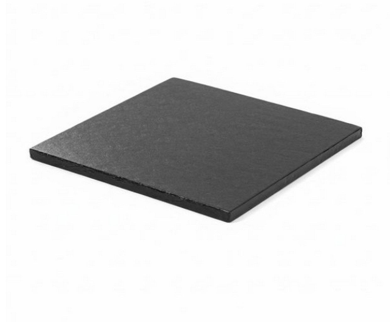 Decora Rigid Black Square Cake Drum 30cm × 30cm × 1.2cm (12"x12")