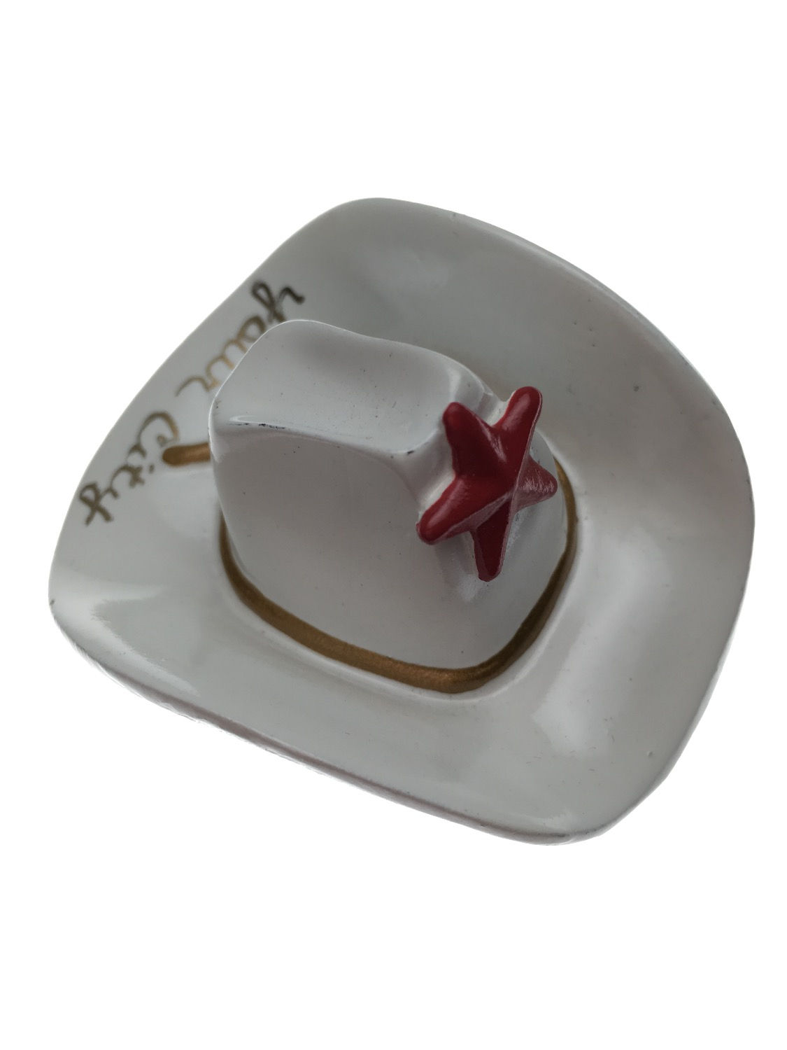 White Cowboy Hat Magnet