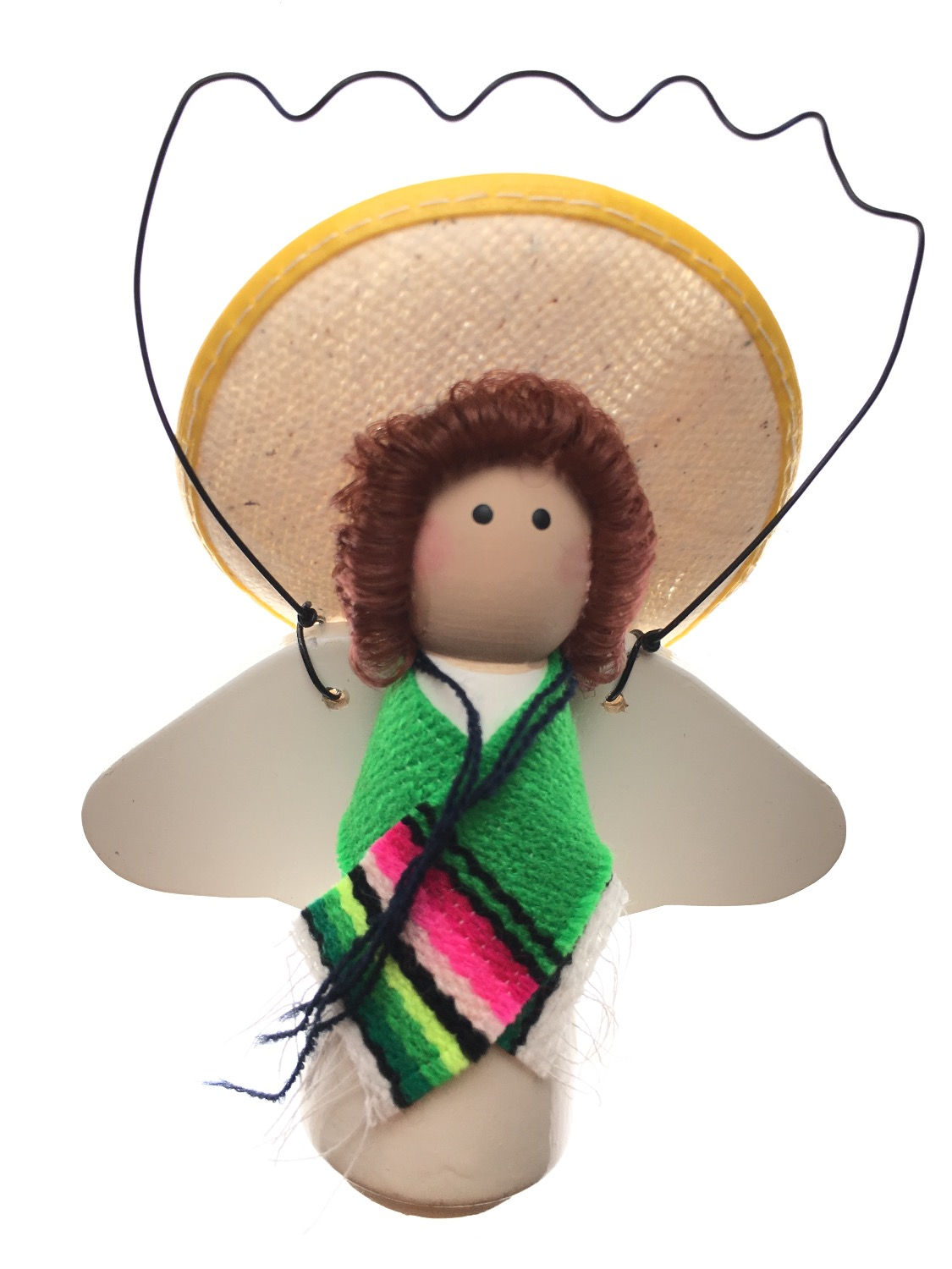 Sombrero Angel Ornament