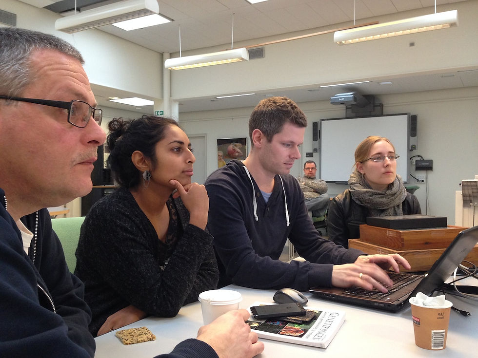 Johnny, Katrine, Lutter og Sille