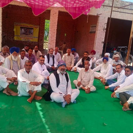 अबूबशहर पक्का मोर्चा आज सातवें दिन जारी रहा