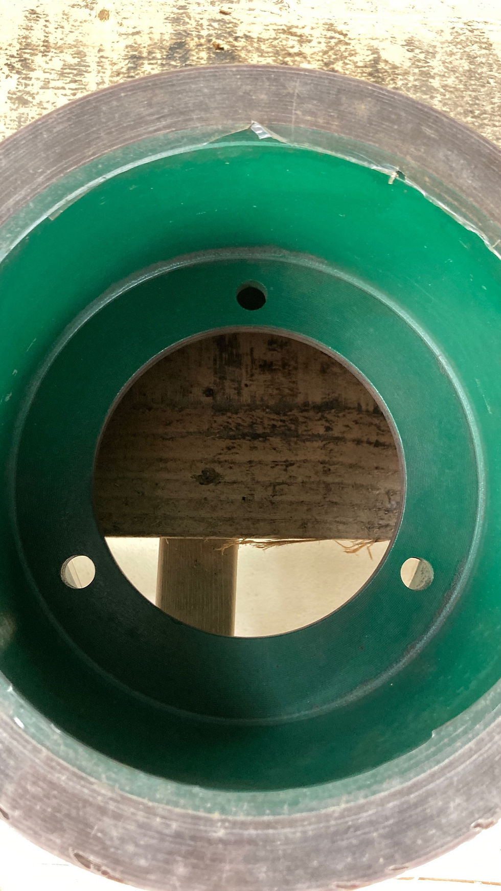 Miniatura: Rodo Pelador de Hule para Trillo de Arroz - Marca H&H 6x8.75 pulgadas
