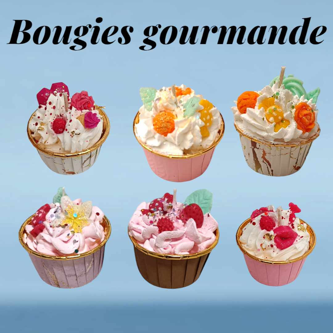 bougie gourmande à 6€