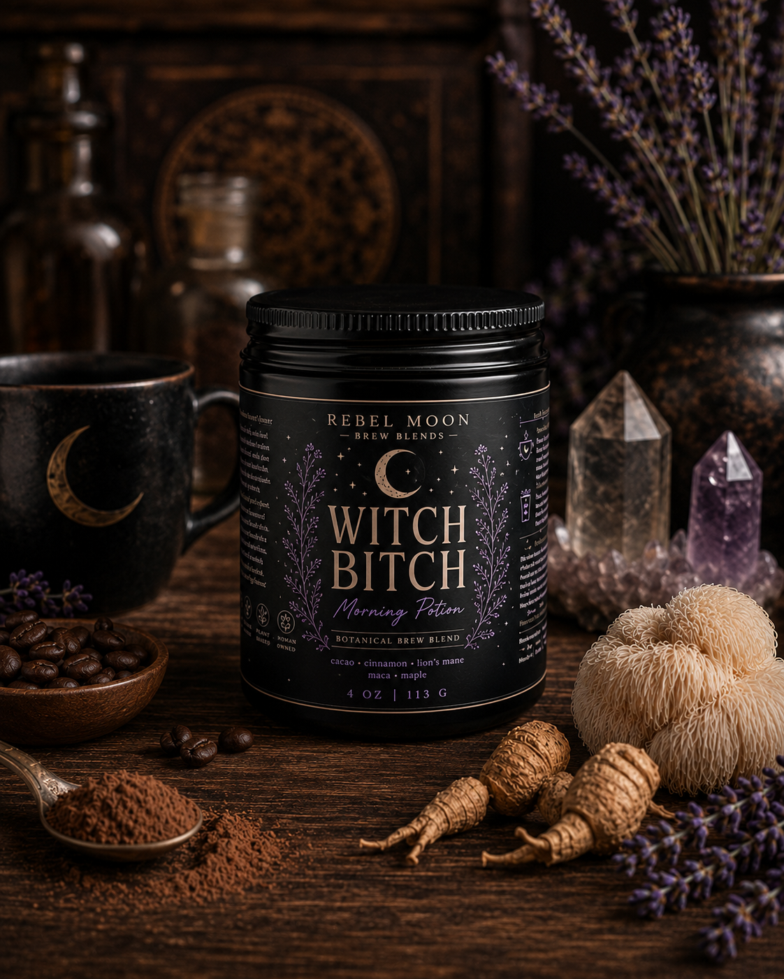 WITCH BITCH MORNING POTION "Botanical Brew Blend"