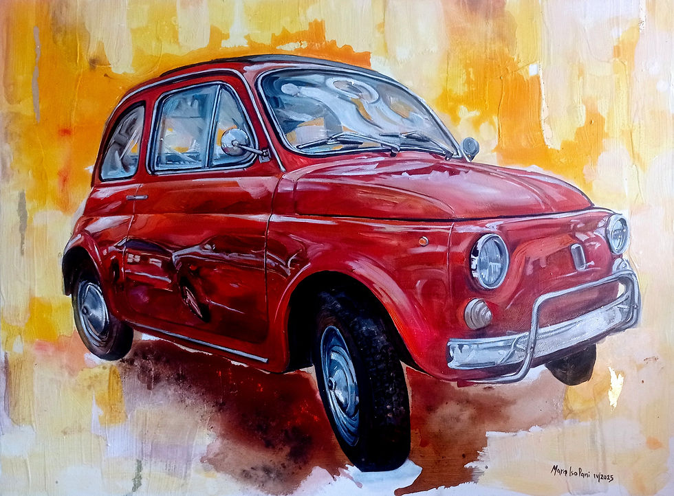 fiat 500 rossa pop 1 60 x 80 2025